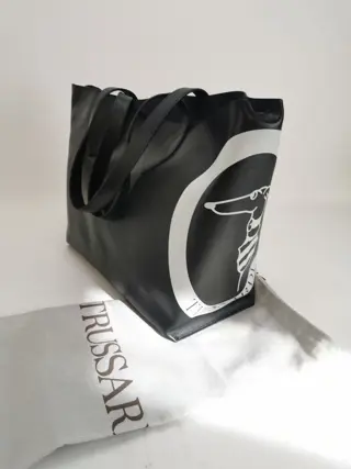 Trussardi - Logo Pop Shopping Bag - Handtas