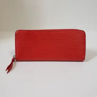 Louis Vuitton - Portefeuille Clemence Epi - Portemonnee