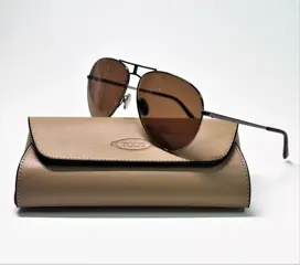 Tod's - TO0294 12E silber braun Aviator - Zonnebril