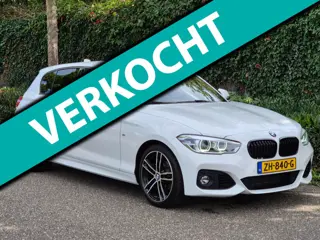 BMW 1-serie M Sport Ed CarPlay NAP LED GR Navi Automaat Black Panel Teller All weather M Velgen GARA