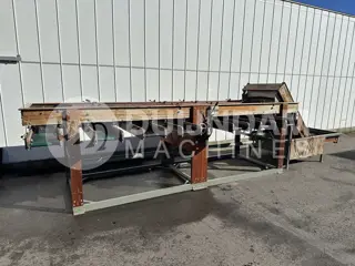 Compas sorteermachine voor bloembollen en spruiten 6 + 1 sorteringen met elevator