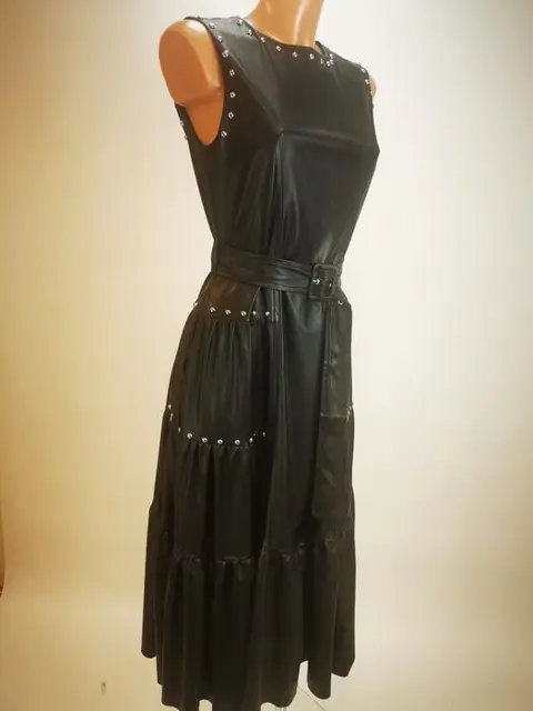 Other brand - Pinko "Nero Limousine Dress" Jurk