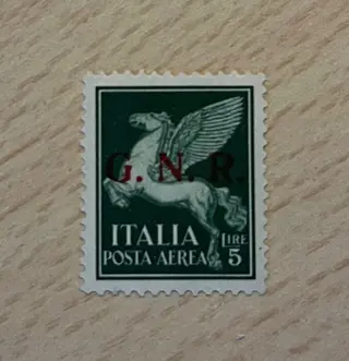 Italië 1944 - Social Republic, airmail: 5 l. - Sass. 123/II
