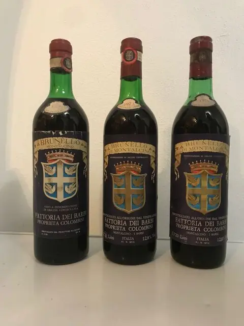 1969, 1973 &amp; 1976 Barbi - Brunello di Montalcino - 3