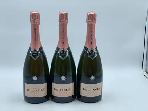 Bollinger Rosé brut - Champagne - 3 Flessen (0.75 liter)