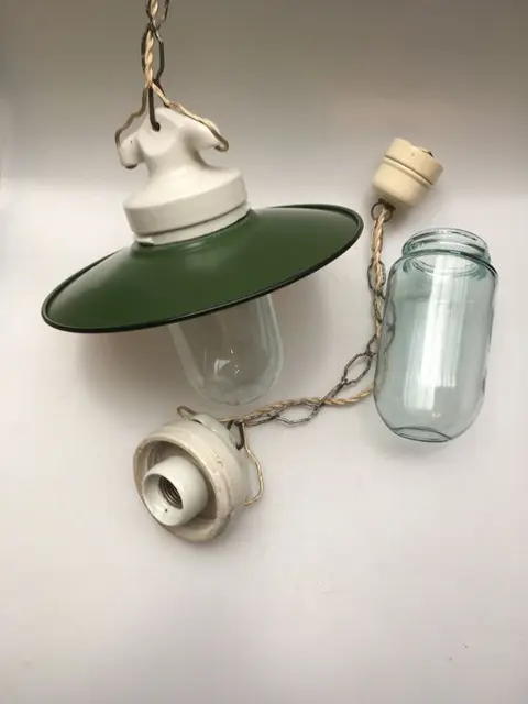 Art-deo industriële hanglamp (2)