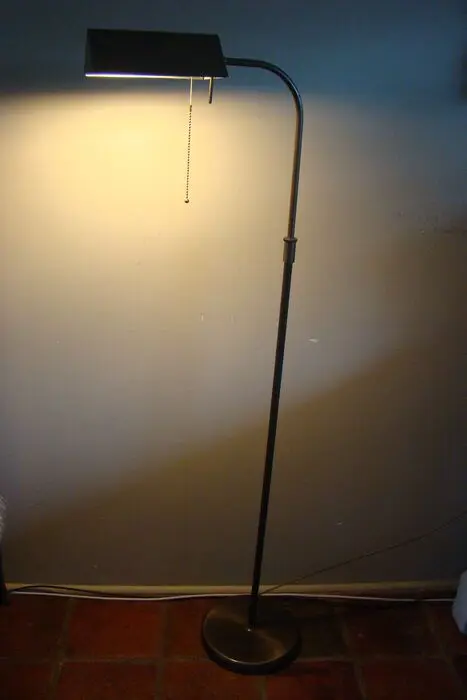 StaandeNotarislamp (1) - Messing