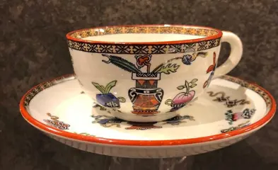 Société céramique de Mastricht - Kop &amp; schotel sets