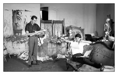 Henri Elwing (1925) - Bernard Buffet et Anette Buffet