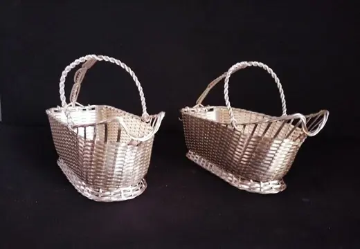 Christofle - Wijnmand (2) - Verzilverd - Gallia