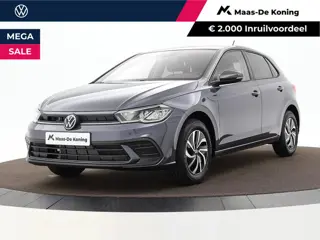 Volkswagen Polo Life Edition 1.0 TSI 95 pk 5 versn. Hand · Achteruitrijcamera · regensensor · Voorra