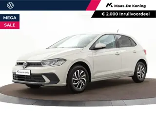 Volkswagen Polo Life Edition 1.0 TSI 95 pk 5 versn. Hand · Achteruitrijcamera · Voorraad OUTLET · Pr
