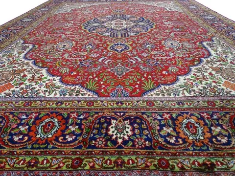 Tabriz - Cleaned Carpet - 400 cm - 293 cm