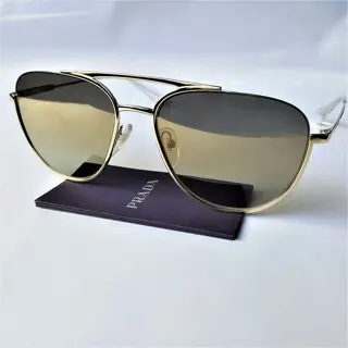 Prada - Gold - Aviator - New - Zonnebril