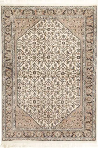 Original Indo Sarough Teppich Feine Wolle - Tapijt - 180 cm