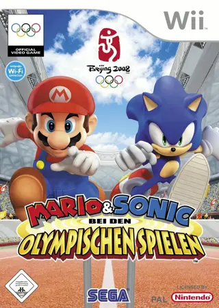 Mario and Sonic at the Olympic Games (verpakking Duits, game Engels)