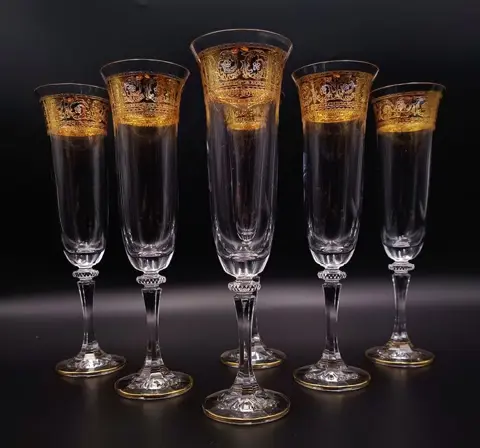 Same Cristalleria (SC Line) - luxe fluitglazen (6) - .999