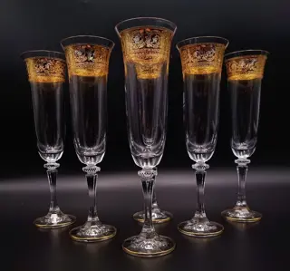 Same Cristalleria (SC Line) - luxe fluitglazen (6) - .999