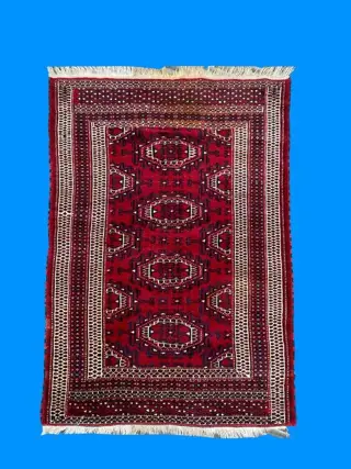 Turkmen Buchara - Vloerkleed - 141 cm - 98 cm