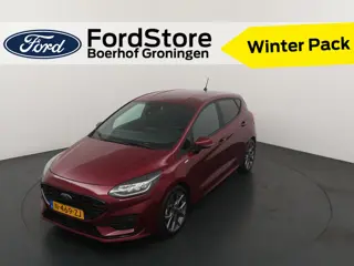 Ford Fiesta EcoBoost Hybrid 125 pk ST-Line | Winter Pack | LED | Clima | Cruise | 17" | Apple Carpla