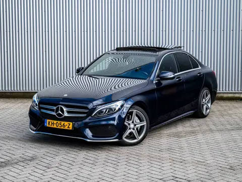 Mercedes-Benz C-klasse 180 AMG Sport Automaat Panoramadak NL AUTO