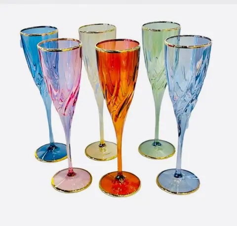 Vetreria Zecchin - Fluitjes (6) - Glas
