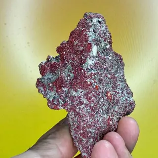 Cinnabar Mammellonare, klassieke plaats - 9×6×3 cm - 300 g