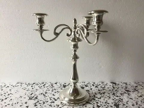 Christofle - Kandelaar - Empire - Verzilverd