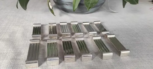 Luc Lanel - Christofle - Messensteunen (12) - Verzilverd -