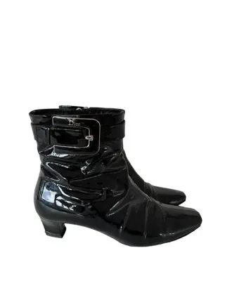 Christian Dior - Enkellaarzen - Maat: Schoenen / EU 40