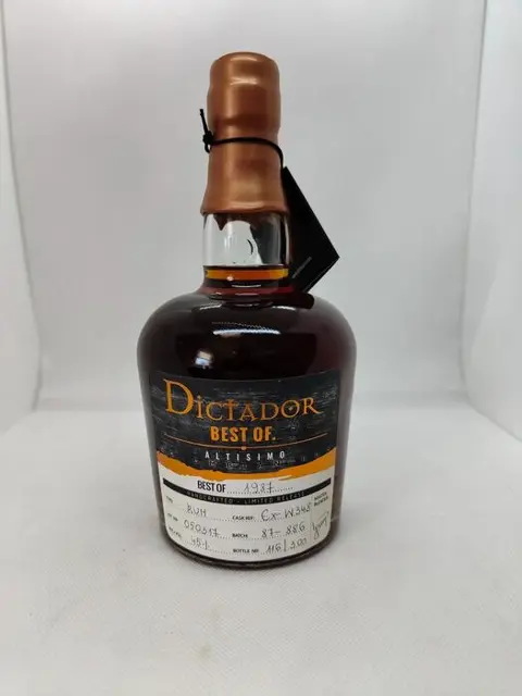 Dictador - Best of 1987 - 30 years old - b. 2017 - 700ml