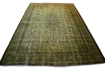 Large Green Vintage - Vloerkleed - 310 cm - 205 cm
