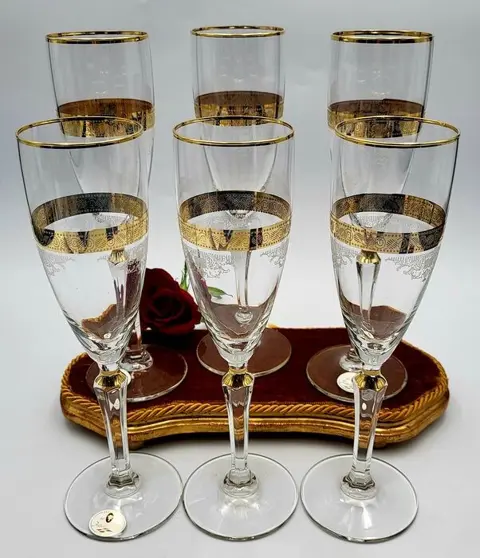 Fratelli Fumo - Fluitglazen Prosecco Champagne (6) - .999