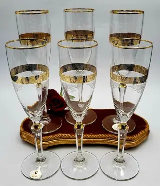 Fratelli Fumo - Fluitglazen Prosecco Champagne (6) - .999