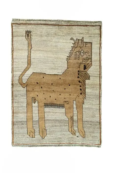 Gabbeh - Verzamelobject - Tijger - 137 cm - 100 cm