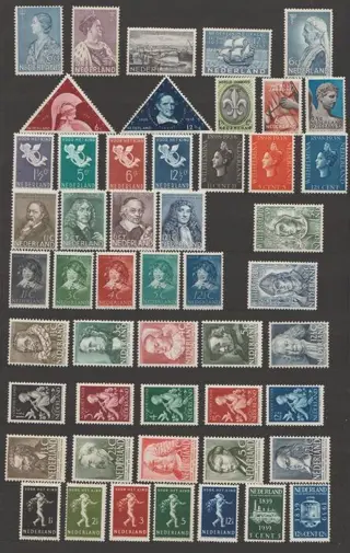 Nederland 1934/1939 - Selectie