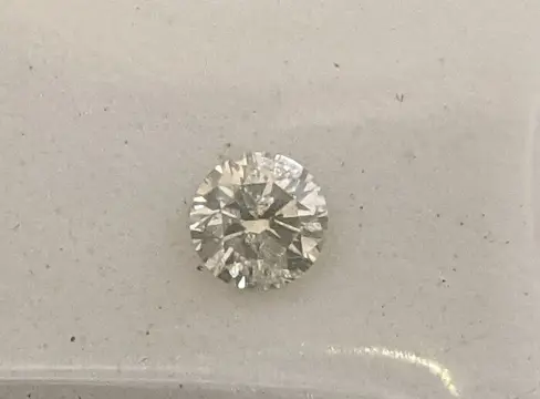 Diamant - 0.45 ct - Rond - L - P1, No Reserve Price