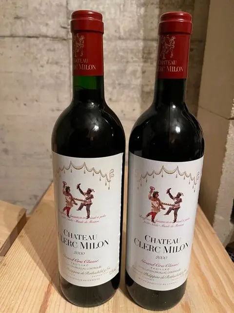2000 Chateau Clerc-Milon - Pauillac 5ème Grand Cru Classé -