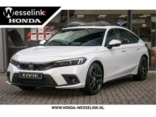 Honda Civic 2.0 e:HEV Advance - Cons. prijs rijklaar | Schuifdak | Navi | Leder | VOORRAADVOORDEEL!