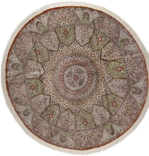 Ghoum - Zijden Tapijt - Zeer Fraai - 198 cm - 193 cm