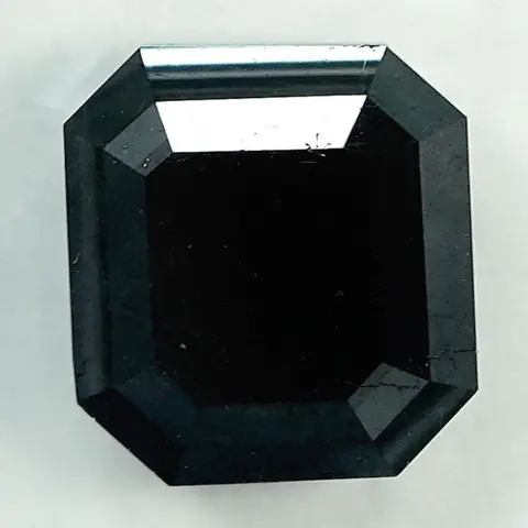 Diamant - 2.37 ct - Smaragd - Black - N/A