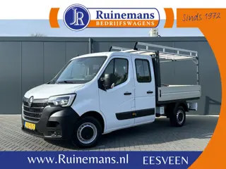 Renault Master T35 2.3 dCi 135 PK / 1e EIG. / 7 PERSOONS DUBBEL CABINE / UNIEK 14.184 KM !! / TREKHA