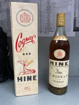 Hine - 3 Star Cognac - b. Jaren 1960 - n/a (68cl)