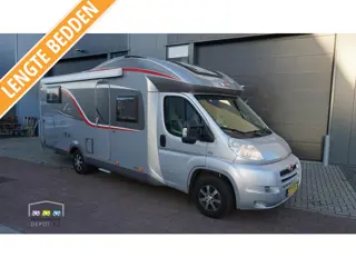 Bürstner Ixeo 726 Lengte bedden en hefbed