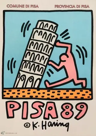 Keith Haring (after) - Pisa 89 - Jaren 1990