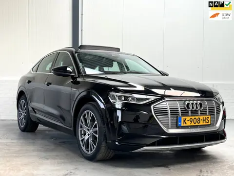 Audi E-tron Sportback 50 quattro edition Plus 71 kWh SoH 100%|Pano|Luchtvering|Camera|1e Eigenaar