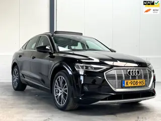 Audi E-tron Sportback 50 quattro edition Plus 71 kWh SoH 100%|Pano|Luchtvering|Camera|1e Eigenaar