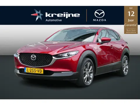 Mazda CX-30 2.0 e-SkyActiv-X M Hybrid Luxury | I-Activsense Pack | Lederen stoelen | Camera | Rijkla
