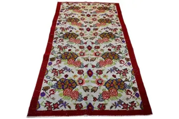 Vintage flower - Vloerkleed - 184 cm - 92 cm