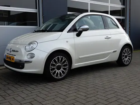 Fiat 500 1.2 Rock Cabrio Automaat/Parelmoer/CLima/Xenon/Leer